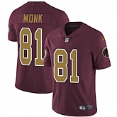 Nike Washington Redskins #81 Art Monk Burgundy Red Alternate NFL Vapor Untouchable Limited Jersey,baseball caps,new era cap wholesale,wholesale hats